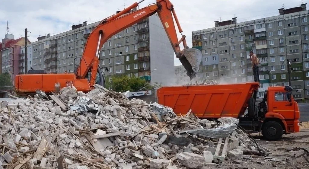 Профессиональный вывоз строительного мусора в Валуйках в октябре