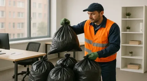 Уборка и вывоз мусора после мероприятий в Валуйках в октябре
